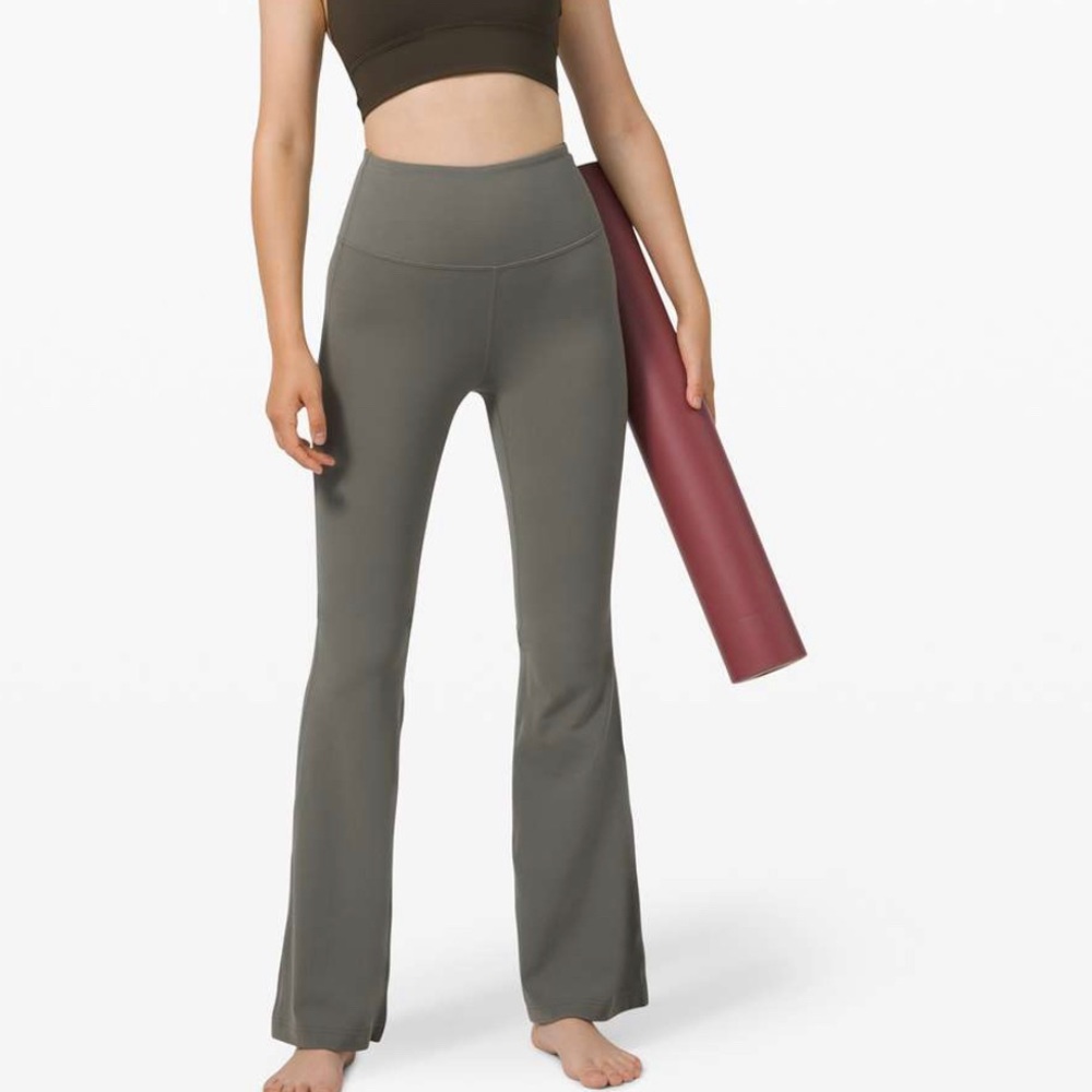 Lululemon Groove Pants - Grey Sage